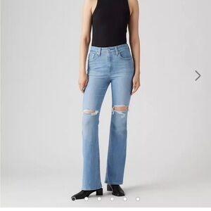 LEVIS 726 HIGH RISE FLARE WOMEN'S JEANS